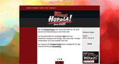 Desktop Screenshot of partyband-hoppla.de